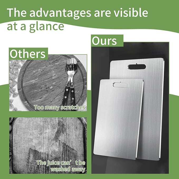 Novara™ Titanium Cutting Board - لوح تقطيع التيتانيوم