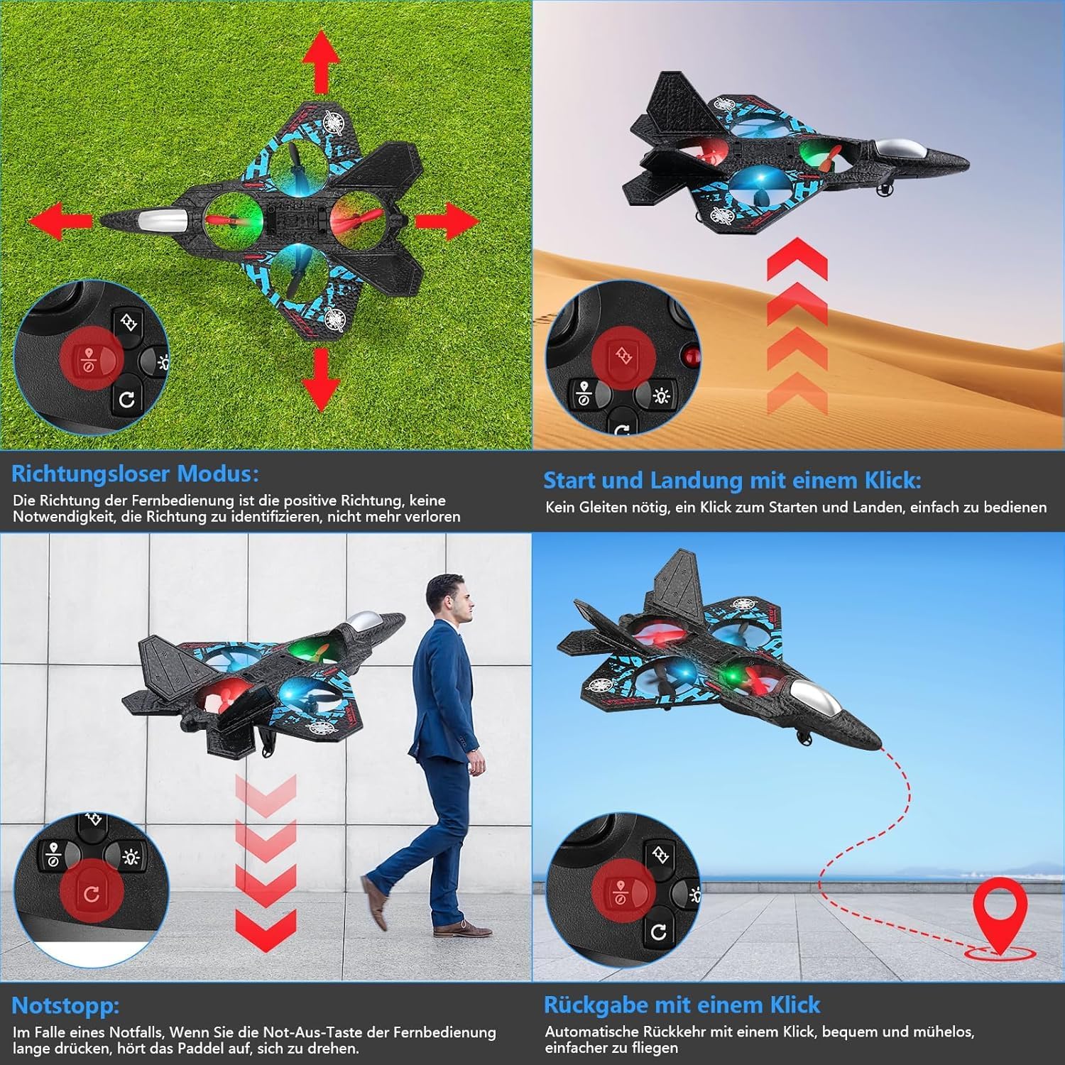 Novara™LO712 Aeroplane 2.4GHz Remote Controlled