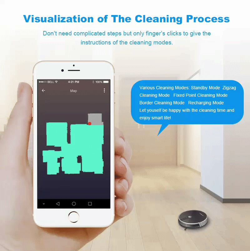 Novara™Smart Robotic Vacuum Cleaner