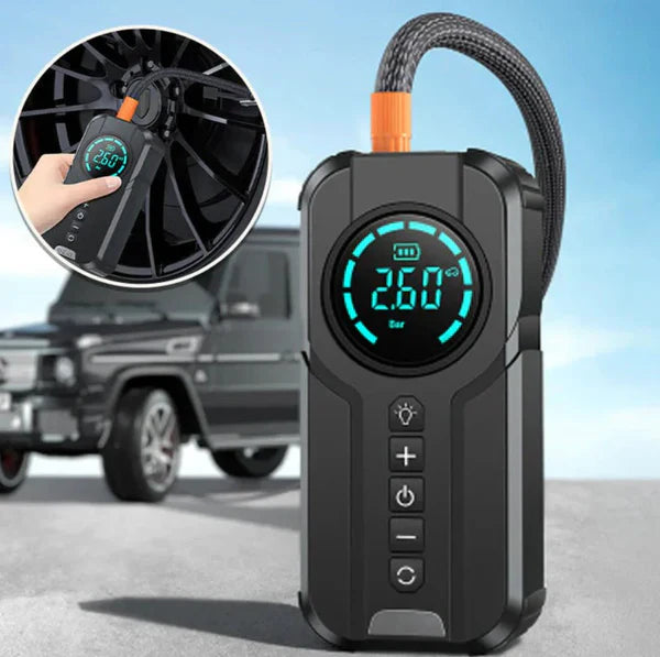 Novara™Jump Starter With Air Pump هيكساليفينغ™ جهاز تشغيل البطارية مع منفاخ هواء