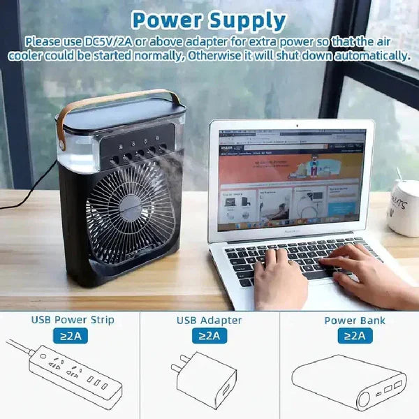 Novara™Mini Air Coolerهيكساليفينغ™ ميني مكيف الهواء المحمول