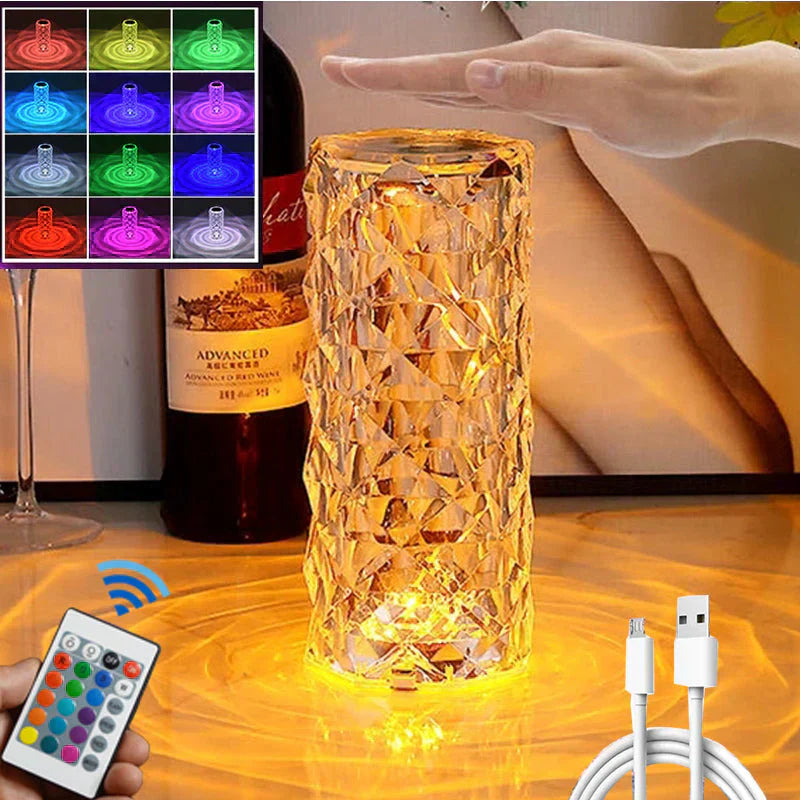 Novara™LED Crystal Table Lamp