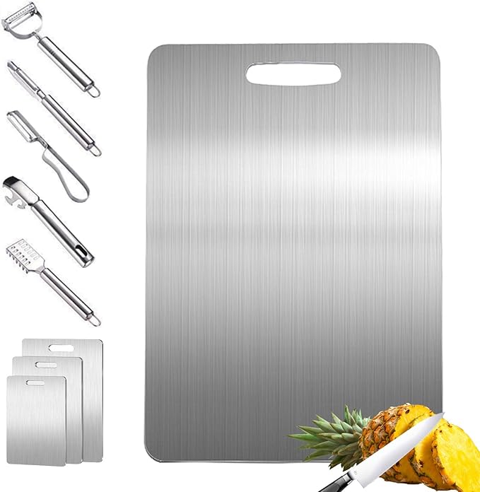 Novara™ Titanium Cutting Board - لوح تقطيع التيتانيوم