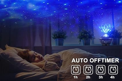 Novara™ Galaxy Ocean Light Projector – بروجكتر ضوء المجرة والمحيط