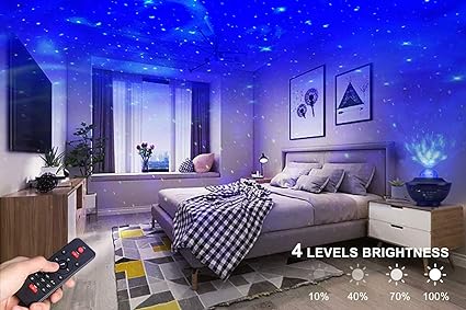 Novara™ Galaxy Ocean Light Projector – بروجكتر ضوء المجرة والمحيط